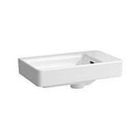 LAUFEN PRO S lave-mains, bassin gauche, sans trou pour robinetterie, avec trop-plein, 480x280mm, H8159544001091, Couleur: Blanc avec LCC