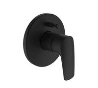 Laufen Laurin - Mitigeur encastré pour 2 sorties, noir mat HF500779428000