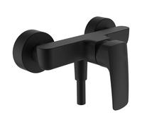 Laufen Laurin - Set de douche avec mitigeur, 1 jet, noir mat HF500750428600