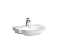 LAUFEN Le nouveau lavabo classique H8138537571081 sous, avec trop-plein, avec 3 trous pour robinetterie, blanc mat