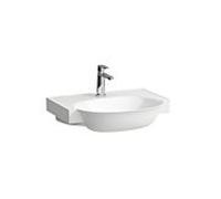 LAUFEN Le nouveau lavabo classique H8138537571581 sous, sans trop-plein, avec 3 trous pour robinetterie, blanc mat