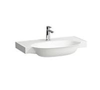 LAUFEN Le nouveau lavabo classique H8138550001561 sous, sans trop-plein, avec trou pour robinet 2000 blanc