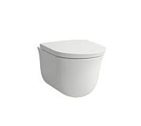 LAUFEN The New Classic WC suspendu, rinçage profond, sans rebord, H8208514000001, Couleur: Blanc avec LCC