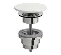 Laufen Living - Bonde non refermable avec cache céramique H8981880000001