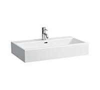 LAUFEN Living City lavabo 8174370001041 80 x 46 cm, poncé, blanc , 2000 trou de coulée