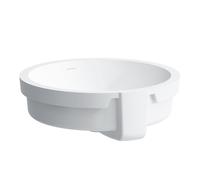 LAUFEN Living City vasque à encastrer 8134390001091 extérieur 45x45,5cm, blanc , avec trop-plein, sans trou pour robinet