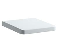 Laufen Living City - Siège avec couvercle, 468 x 368 mm, avec mécanisme de ralentissement, traitement antibactérien, blanc H8924343000001