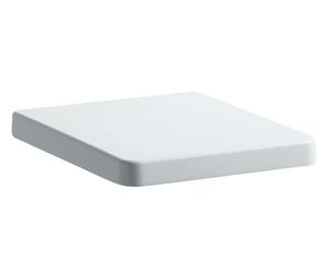 Laufen Living City - Siège avec couvercle, 468 x 368 mm, avec mécanisme de ralentissement, traitement antibactérien, blanc H8924343000001