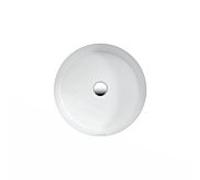 LAUFEN Living City vasque à encastrer 8134390001551 extérieur 45x45,5cm, blanc , avec trop-plein, sans trou pour robinet