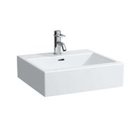 Laufen Living - Lavabo 50x46 cm, avec 1 trou pour robinetterie, blanc H8174310001041