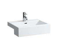 Laufen Living - Lavabo à encastrer 55x46 cm, avec 1 trou pour robinetterie, blanc H8134320001041