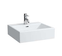 Laufen Living - Lavabo à poser 60x46 cm, avec 3 trou de robinetterie, blanc H8174330001081