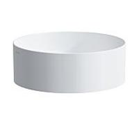 LAUFEN Living Square bol 8114354001121, LCC, 38x38cm, sans trop-plein ni trou pour robinet, céramique saphir