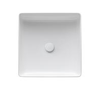 LAUFEN Living Square bol 8114330001121 36x36cm, sans trop - plein et le trou du robinet, saphir céramique