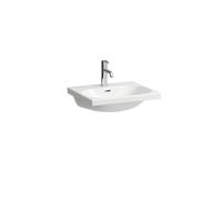 Laufen Lavabo Lua H8100820001041 55x46 cm avec trop-plein et trou pour robinetterie blanc