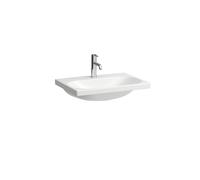 Laufen Lua - Lavabo de meuble 46x65 cm, sans trop-plein, trou pour robinetterie, blanc H8100840001561