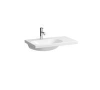Laufen Lua - Lavabo de meuble 75x46 cm, sans trop-plein, 1 trou pour robinetterie, LCC, blanc H8170864001111