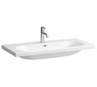 Laufen Lua lavabo 100x46 cm rectangulaire de meuble blanc brillant H8100890001091