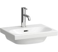 Laufen Lua - Lave-mains de meuble 45x35 cm, avec trop-plein, sans trou pour robinet, LCC, blanc H8150814001091