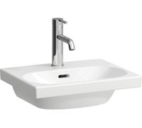 Laufen Lave-mains Lua 45x35 cm à poser rectangulaire sans trou avec trop-plein blanc brillant