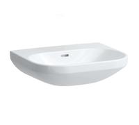 Laufen Lua - Lavabo 46x55 cm, avec trop-plein, sans trou pour robinet, blanc H8110810001091