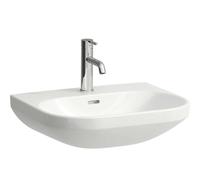 Laufen Lua - Lavabo 46x55 cm, avec trop-plein, trou pour robinet, LCC, blanc H8110814001041