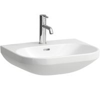 Laufen Lua lavabo 55x46 cm semi-circulaire classique blanc brillant H8110814001091
