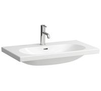 LAUFEN LUA lavabo, 1 trou pour robinet, avec trop-plein, 800x460mm, à encastrer, H8100874001041, Couleur: Blanc avec LCC