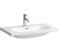 Laufen Lua lavabo 80x46 cm rectangulaire de meuble blanc brillant H8100870001091