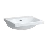 LAUFEN – Lavabo mural/à poser – Lua H8100820001091 – 55×46×18 cm, sans trou, avec trop-plein – Blanc