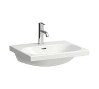 Laufen Lua - Lavabo de meuble 46x55 cm, avec trop-plein, trou pour robinet, LCC, blanc H8100824001041