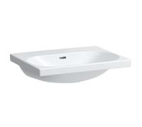 LAUFEN LUA lavabo, sans trou pour robinet, avec trop-plein, 600x460mm, à encastrer, H8100830001091, Couleur: Blanc