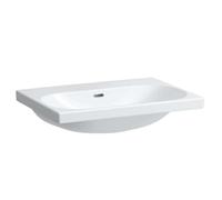 Laufen Lua - Lavabo de meuble 46x65 cm, avec trop-plein, sans trou pour robinet, blanc H8100840001091