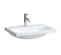 Laufen Lua - Lavabo de meuble 65x46 cm, sans trop-plein, trou pour robinet, LCC, blanc H8160844001561