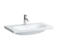 Laufen Lua - Lavabo de meuble 80x46 cm, sans trop-plein, trou pour robinetterie, blanc H8160870001561