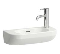 Laufen Lua - Lave-main 50x23 cm, avec trop-plein, trou pour robinet à droite, blanc H8150820001061