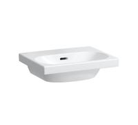 LAUFEN LUA lave-mains, sans trou pour robinet, avec trop-plein, 450x350mm, H8150814001091, Couleur: Blanc avec LCC