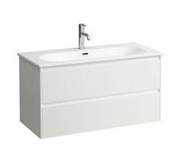 Lani pr lua pack 1000 lavabo slim meuble 2t blc mat 1000x455x525 - LAUFEN H8600882601041