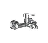 Lua mitigeur bain-douche sans garniture de douche chromé - LAUFEN H3210810044001