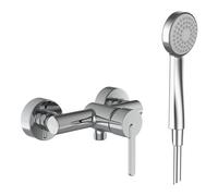 LAUFEN LUA Mitigeur de douche, apparent, avec accessoires, chromé, H3310810041311