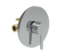 Laufen Lua - Mitigeur de douche encastré avec corps d'encastrement, chrome H3310860048001
