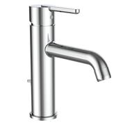 LAUFEN LUA Mitigeur de lavabo, Eco+, saillie 135mm, hauteur 192mm, chromé, H3110810041241, Exécution: avec vanne de vidange
