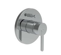 Lua mitigeur bain-douche encastré pour simibox avec clapet anti-retour chromé - LAUFEN H3210860040101