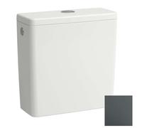Laufen Lua - Réservoir de chasse, DualFlush, arrivée d'eau arrière, graphite mat H8270817589711