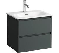 LAUFEN LUA set complet, lavabo avec meuble sous-lavabo, 600x515x440mm, H8600832661041, Couleur: Trafic gris
