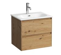LAUFEN LUA set complet, lavabo avec meuble sous-lavabo, 600x515x440mm, H8600832671041, Couleur: ChÃªne sauvage