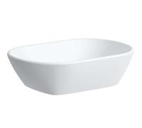 Laufen Vasque à poser Lua 50x35 cm ovale sans trop-plein sans trou pour robinet blanc H8120834001121