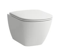 Laufen Cuvette WC Lua suspendue avec abattant à descente lente blanc brillant H8660800000001