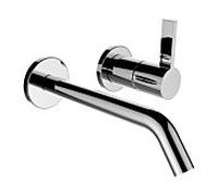 LAUFEN match0 Kartell lavabo à encastrer 2 trous H3113360041201 , saillie 175mm, chromé