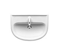 LAUFEN match0 Pro B encastré 8129510001041 56x44cm, blanc , trop-plein, trou pour robinet 2000
